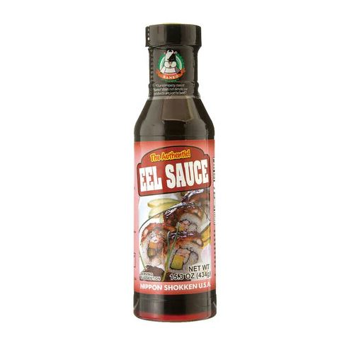 Bottle of eel sauce