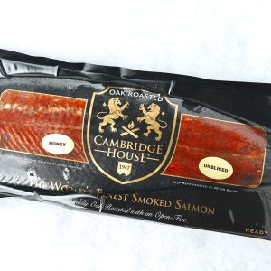 Cambridge House Honey Smoked Salmon full side in package